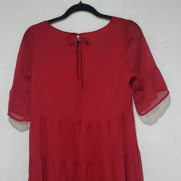 Urban Outfitters Red Maxi Dress - Picture 6 of 10